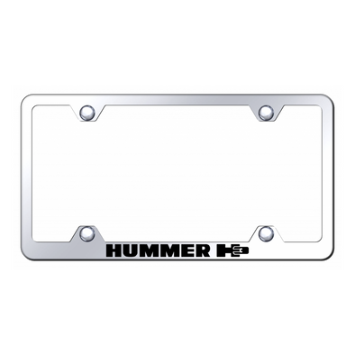 Hummer H3 Steel Wide Body Frame - Laser Etched Mirrored