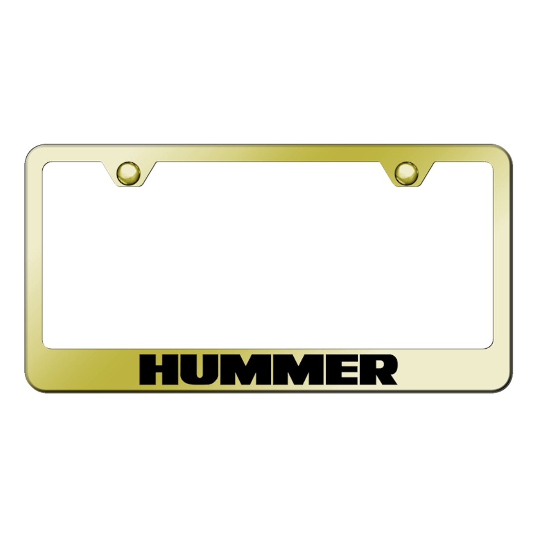 hummer-stainless-steel-frame-laser-etched-gold-16587-classic-auto-store-online