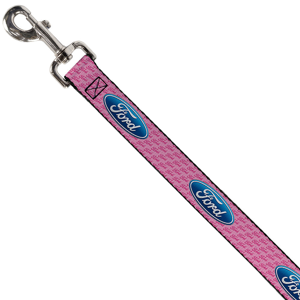 Ford Oval w/Text Pink Dog Leash