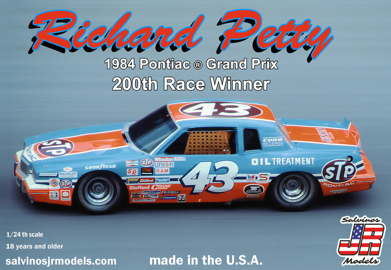 Richard Petty 1984 Pontiac Grand Prix 200 Race Winner Model Car