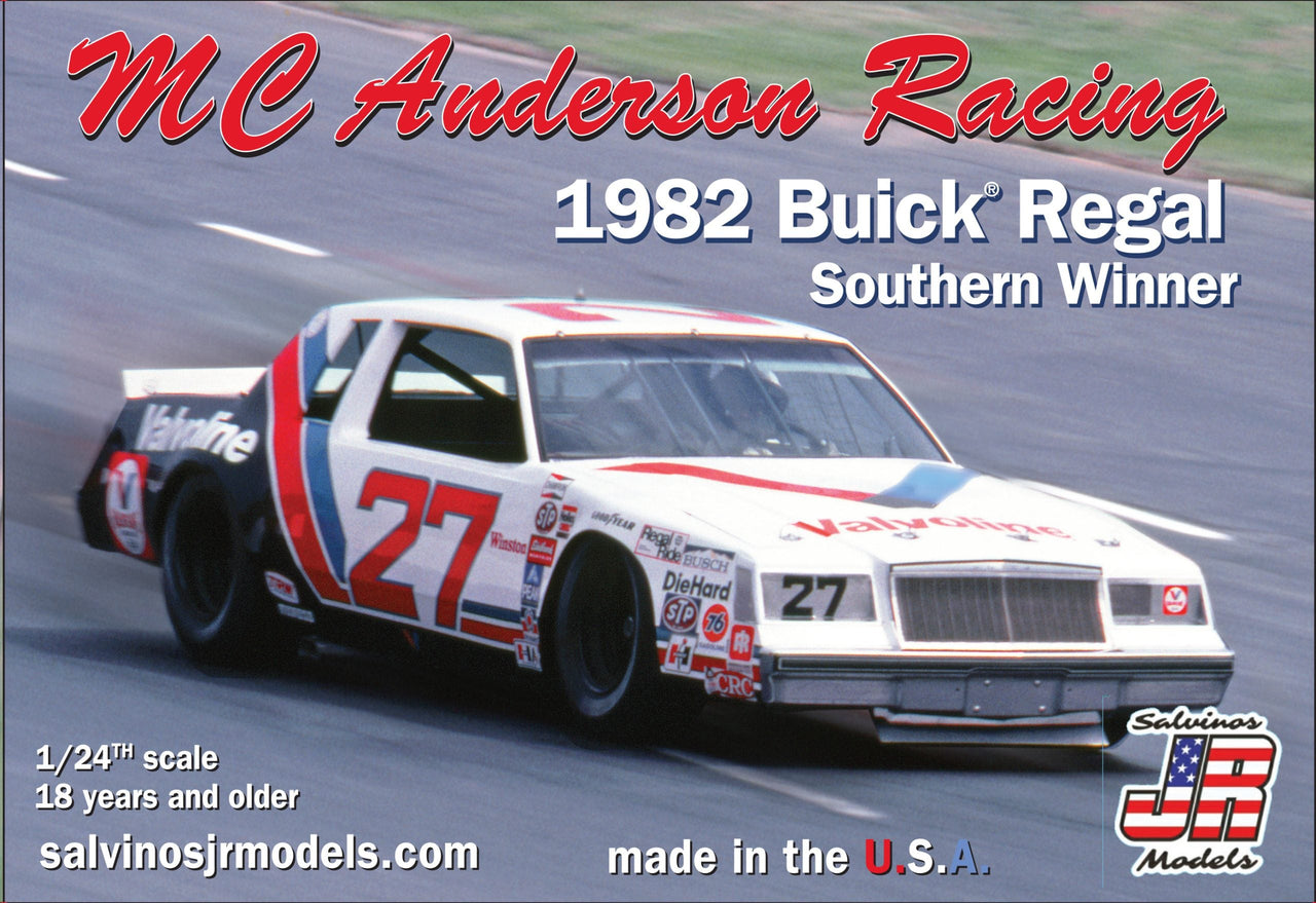 MC Anderson Racing 1982 Buick Regal Model Car