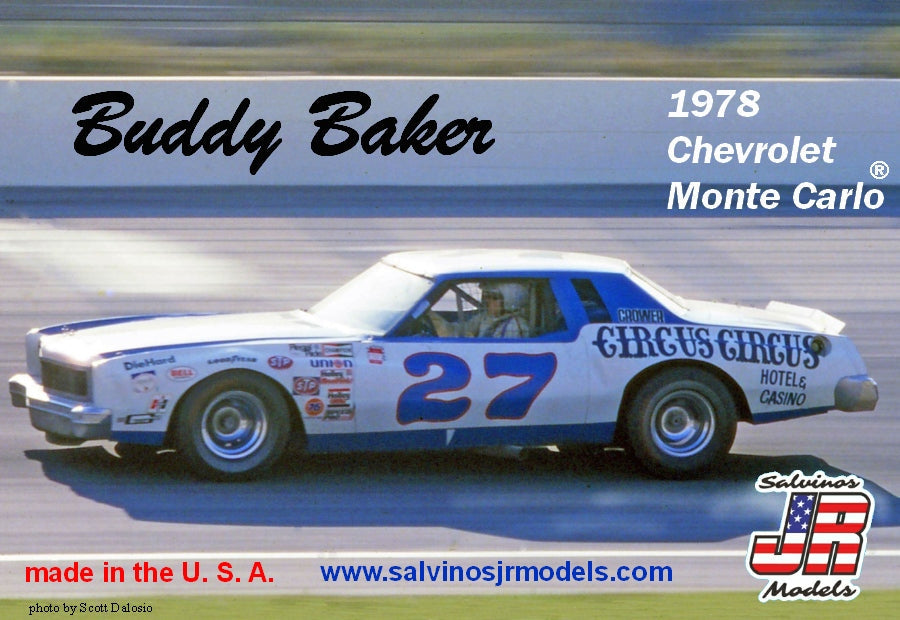 Buddy Baker 1978 Monte Carlo Model Car