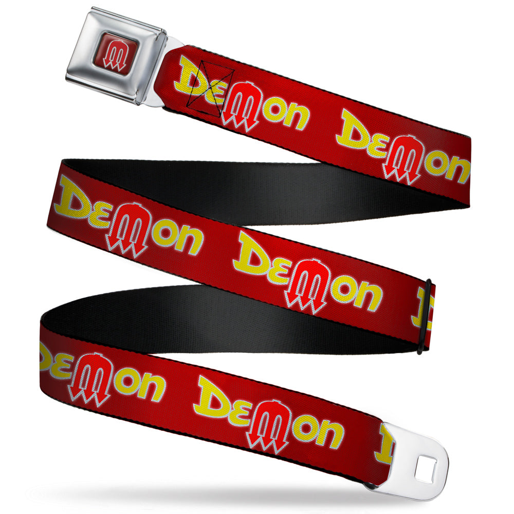 Vintage Dodge Demon Logo Seatbelt Belt