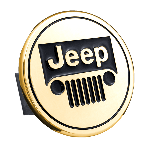Jeep Class II Trailer Hitch Plug - Gold