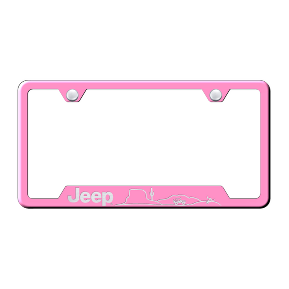 jeep-desert-cut-out-frame-laser-etched-pink-44879-classic-auto-store-online