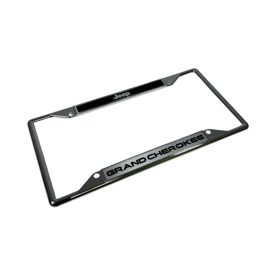 Jeep Grand Cherokee Chrome License Plate Frame