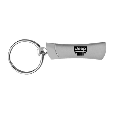 Jeep Grill Blade Key Fob in Silver