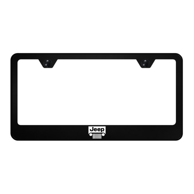 Jeep Grill PC Frame - UV Print on Black