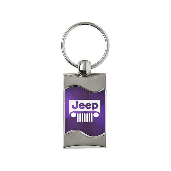 jeep-grill-rectangular-wave-key-fob-purple-25897-classic-auto-store-online