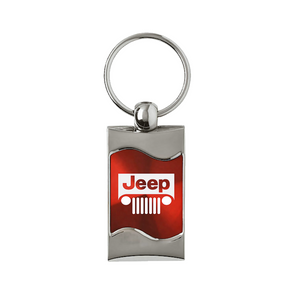 jeep-grill-rectangular-wave-key-fob-red-25667-classic-auto-store-online