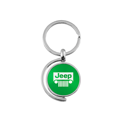 jeep-grill-spinner-key-fob-green-31741-classic-auto-store-online