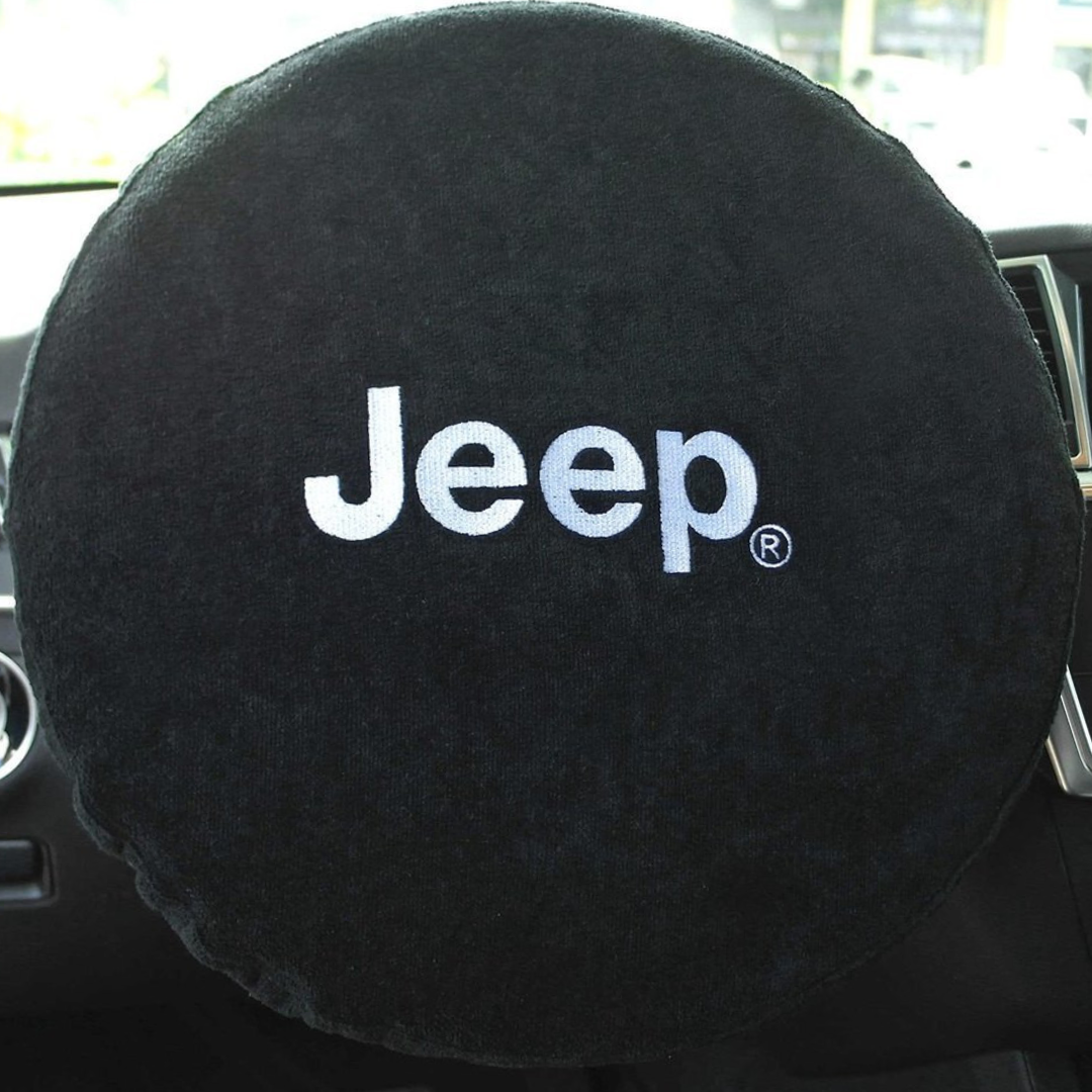 Jeep Logo Steering Wheel Cover