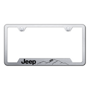 jeep-mountain-cut-out-frame-laser-etched-brushed-42079-classic-auto-store-online