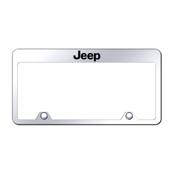 Jeep Steel Truck Frame - Laser Etched Mirrored