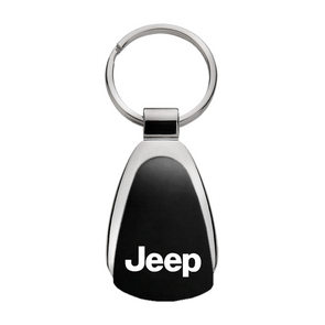 Jeep Teardrop Key Fob in Black