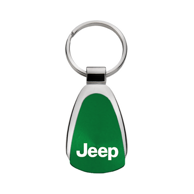 Jeep Teardrop Key Fob in Green