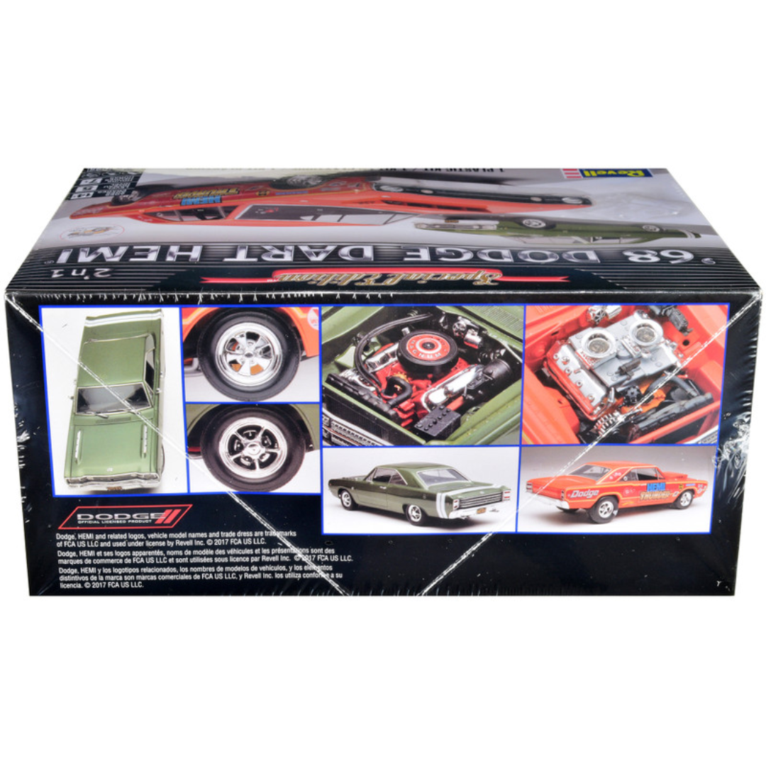 level-5-model-kit-1968-dodge-dart-hemi-2-in-1-kit-1-25-scale-model-by-revell-85-4217-classic-auto-store-online