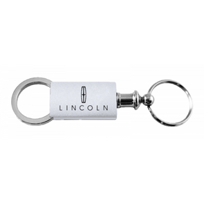 Lincoln Anodized Aluminum Valet Key Fob - Silver