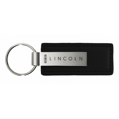 Lincoln Leather Key Fob in Black