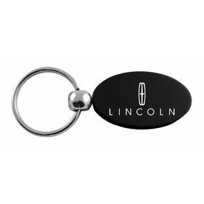 Lincoln Oval Key Fob in Black