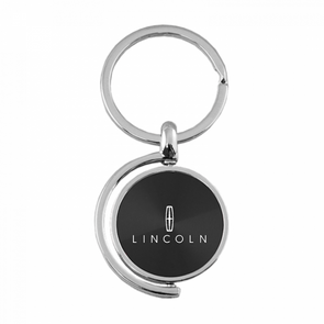 Lincoln Spinner Key Fob in Black