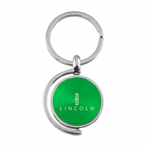 Lincoln Spinner Key Fob in Green