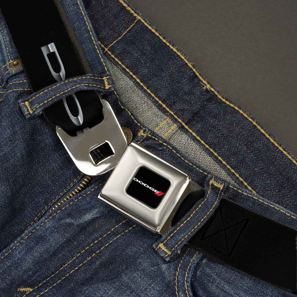 Dodge Red Rhombus Seatbelt Belt