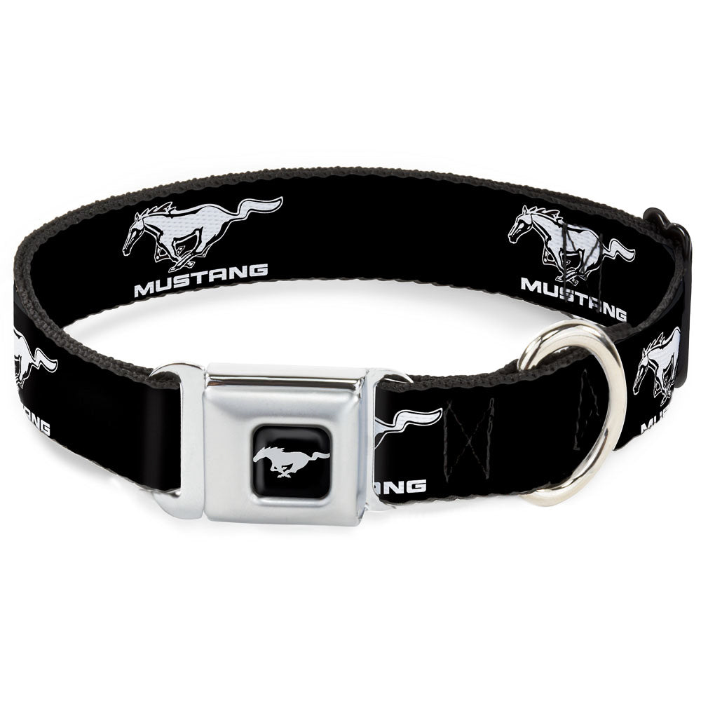 Ford Mustang Pony Emblem Seatbelt Buckle Collar