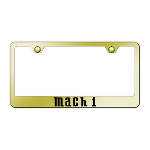 Mach 1 Stainless Steel Frame - Laser Etched Gold