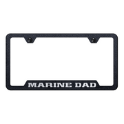 marine-dad-cut-out-frame-laser-etched-rugged-black-40710-classic-auto-store-online