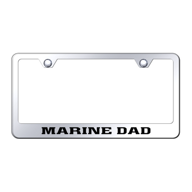 marine-dad-stainless-steel-frame-laser-etched-mirrored-40713-classic-auto-store-online