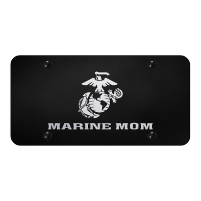 marine-mom-license-plate-laser-etched-black