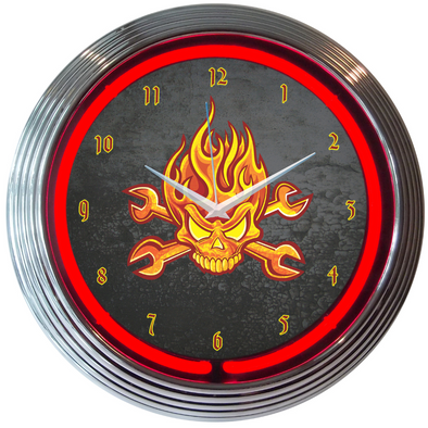 mechanic-fire-skull-and-wrenches-neon-clock-8mfire-classic-auto-store-online