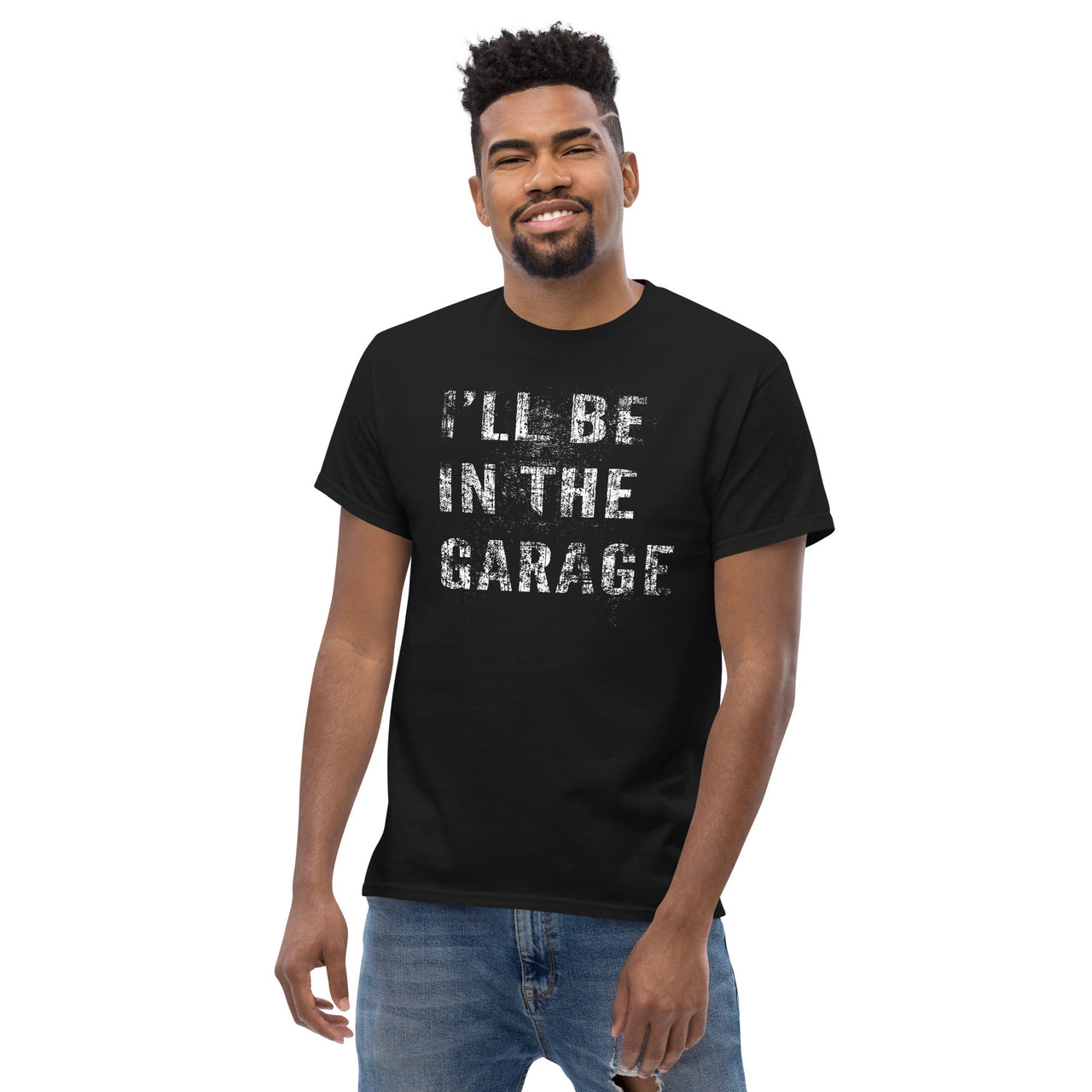 I'll Be In The Garage, Mechanic Shirt, Car Enthusiast T-Shirt