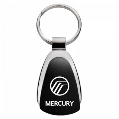 Mercury Teardrop Key Fob - Black