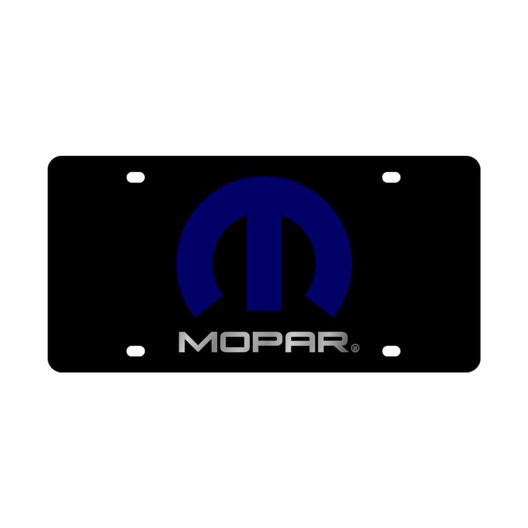 Mopar Acrylic License Plate