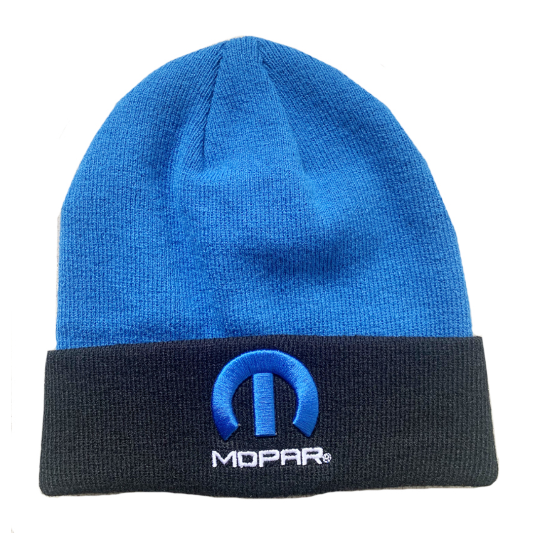 Mopar Blue & Black Beanie