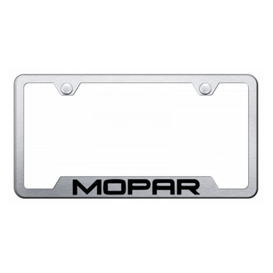 mopar-cut-out-frame-laser-etched-brushed-24402-classic-auto-store-online