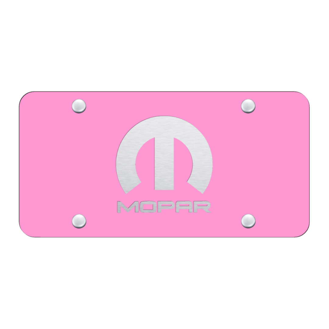 mopar-license-plate-laser-etched-pink