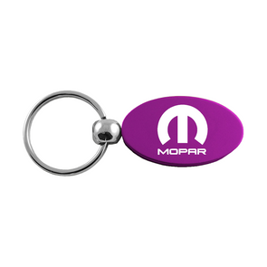 Mopar Oval Key Fob in Purple