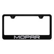 mopar-stainless-steel-frame-laser-etched-black-26589-classic-auto-store-online