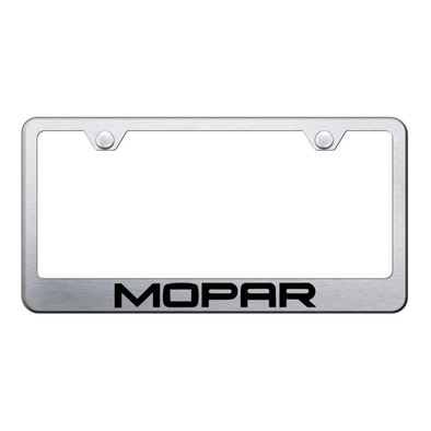 mopar-stainless-steel-frame-laser-etched-brushed-24507-classic-auto-store-online