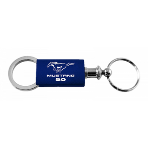 mustang-5-0-anodized-aluminum-valet-key-fob-navy-27926-classic-auto-store-online