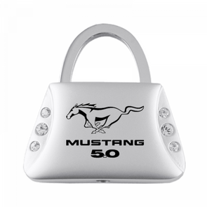 mustang-5-0-jeweled-purse-key-fob-silver-29509-classic-auto-store-online