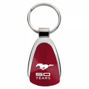 mustang-50-years-teardrop-key-fob-burgundy-36239-classic-auto-store-online