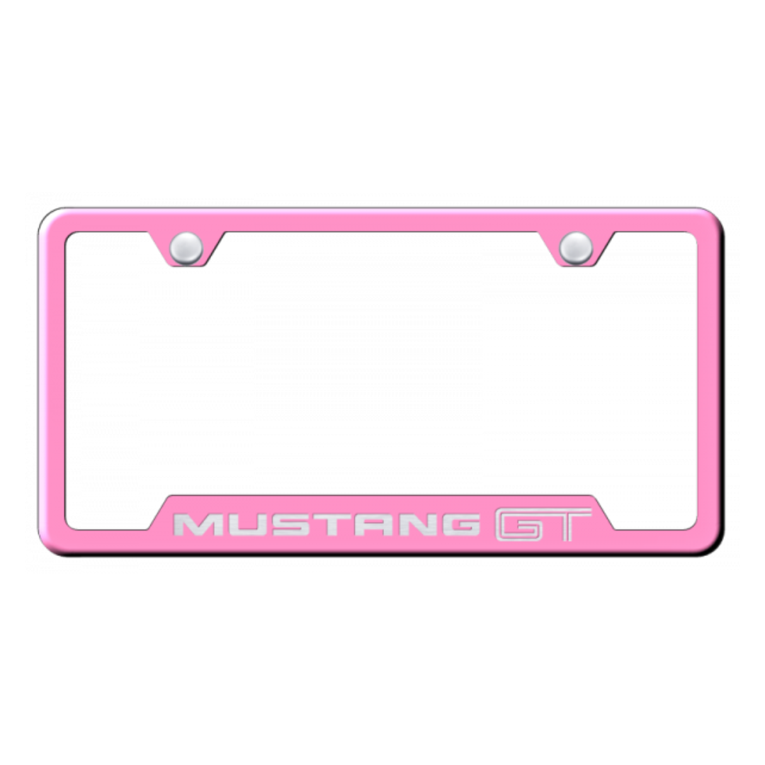 mustang-gt-cut-out-frame-laser-etched-pink-32812-classic-auto-store-online