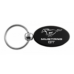 Mustang GT Oval Key Fob in Black