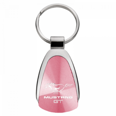 Mustang GT Teardrop Key Fob - Pink
