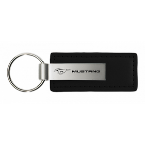 mustang-leather-key-fob-in-black-19288-classic-auto-store-online