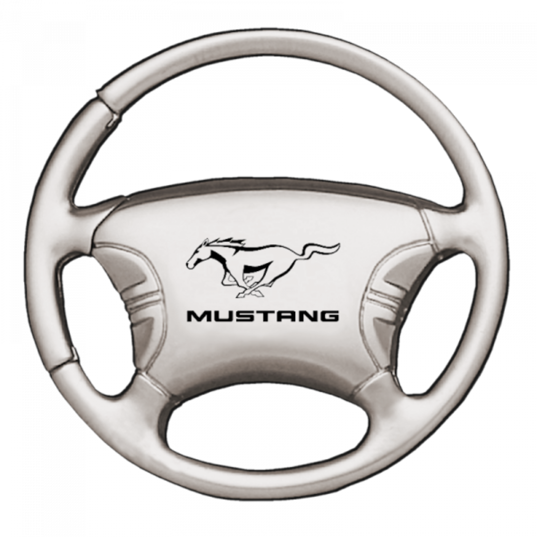 mustang-steering-wheel-key-fob-silver-15693-classic-auto-store-online